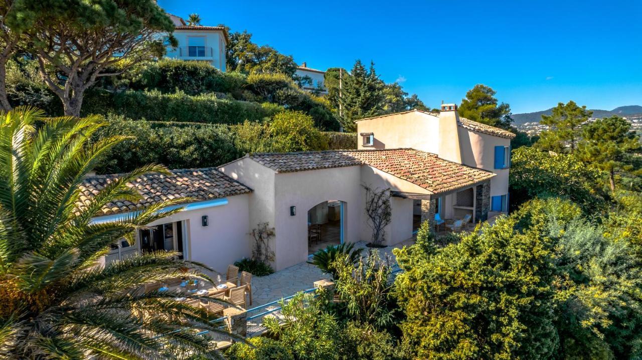 סן-מקסים Superbe Villa, Incroyable Vue Mer, Piscine Chauffee, Climatisee מראה חיצוני תמונה