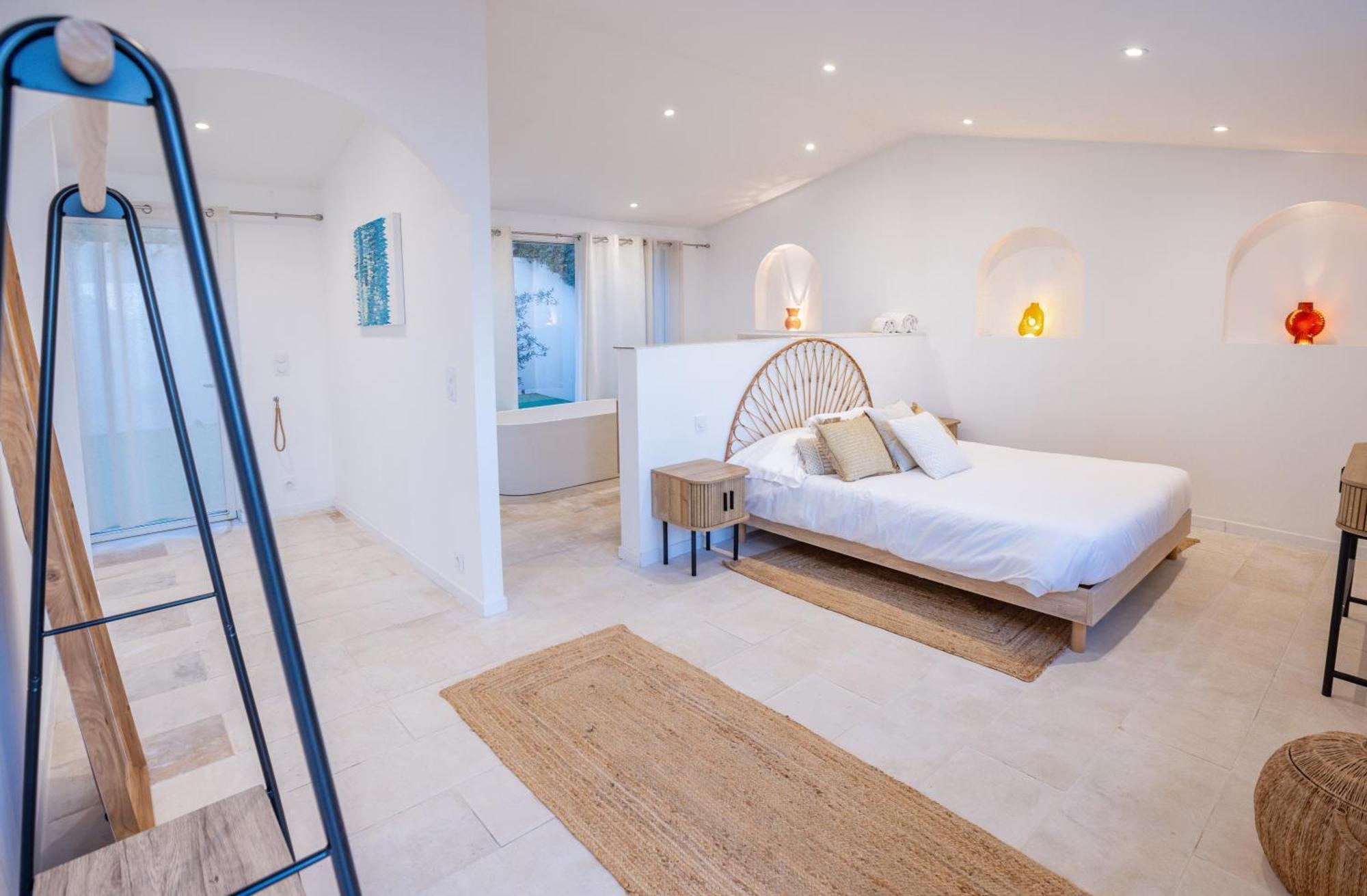 סן-מקסים Superbe Villa, Incroyable Vue Mer, Piscine Chauffee, Climatisee מראה חיצוני תמונה