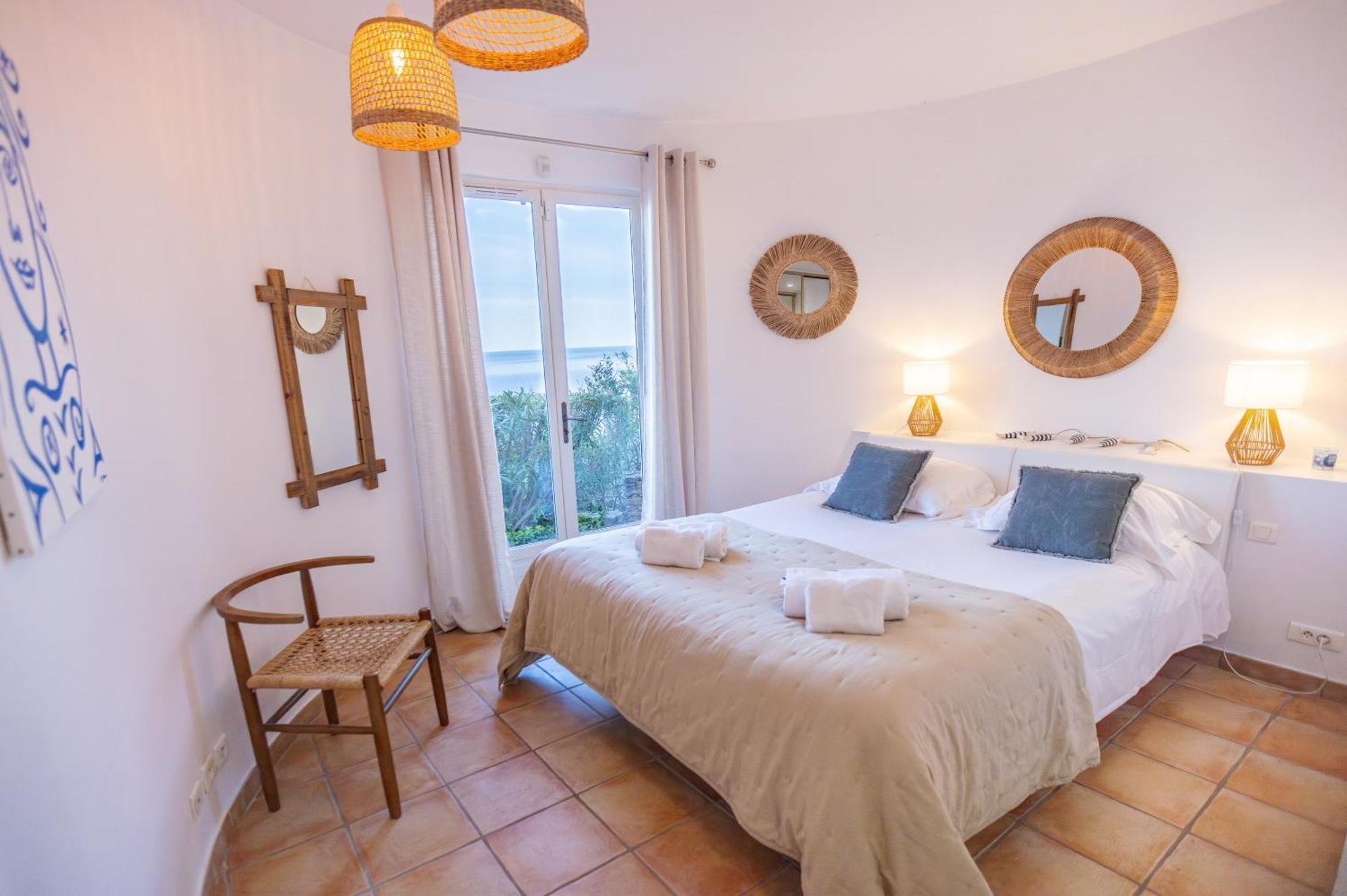 סן-מקסים Superbe Villa, Incroyable Vue Mer, Piscine Chauffee, Climatisee מראה חיצוני תמונה