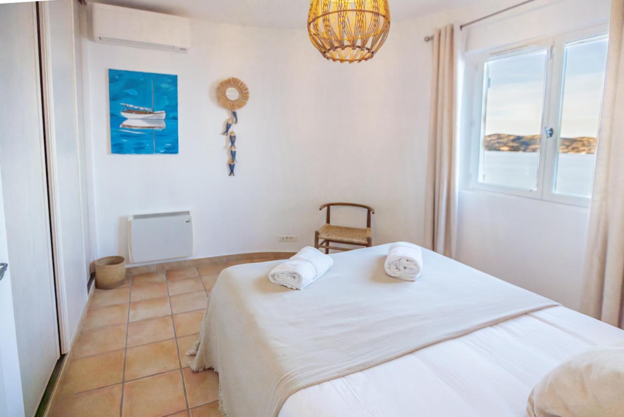 סן-מקסים Superbe Villa, Incroyable Vue Mer, Piscine Chauffee, Climatisee מראה חיצוני תמונה