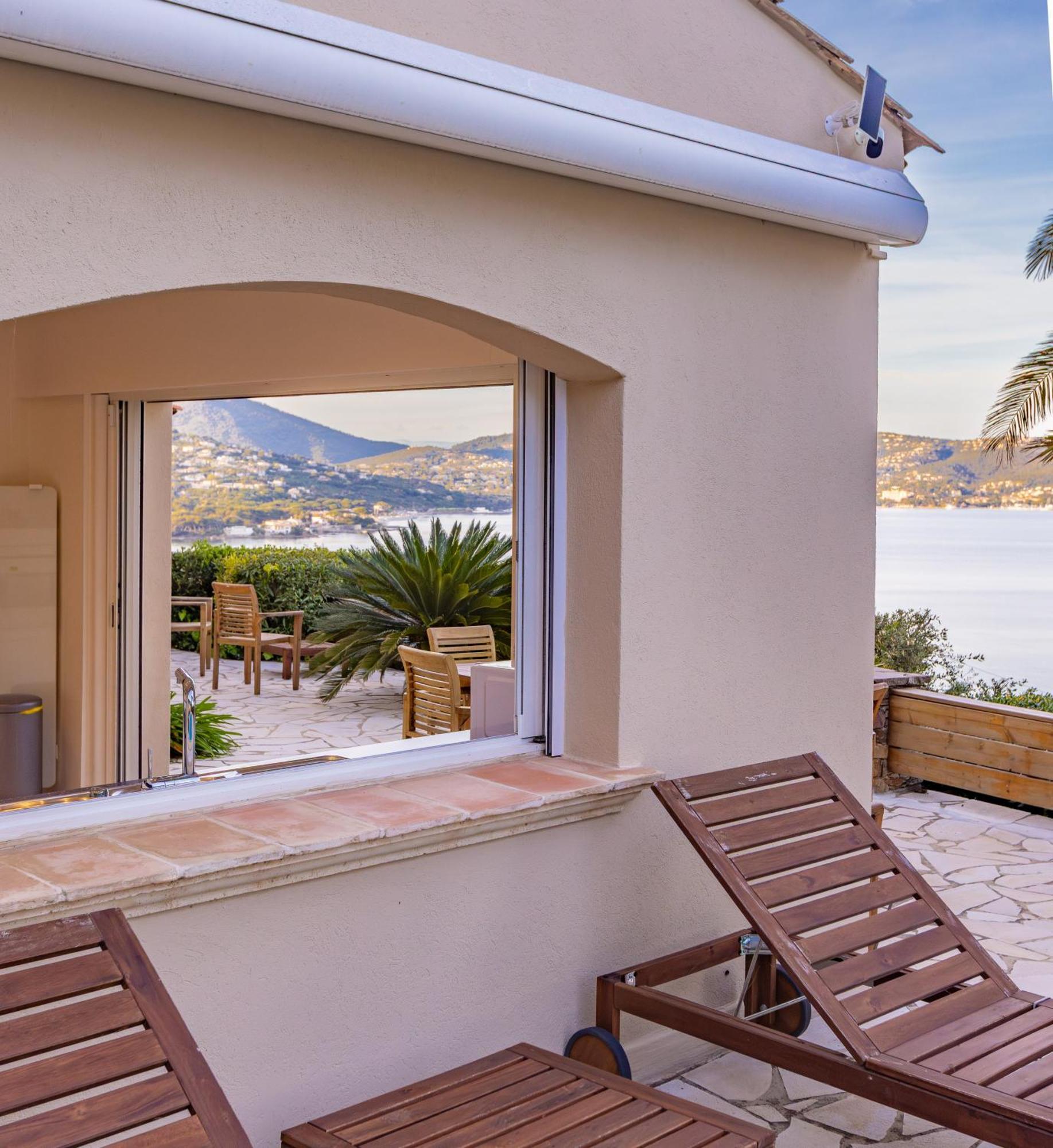 סן-מקסים Superbe Villa, Incroyable Vue Mer, Piscine Chauffee, Climatisee מראה חיצוני תמונה