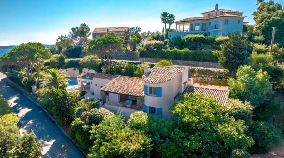 סן-מקסים Superbe Villa, Incroyable Vue Mer, Piscine Chauffee, Climatisee מראה חיצוני תמונה